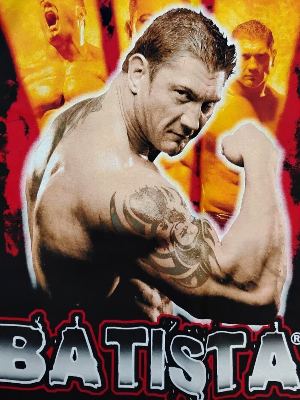 Vintage WWE Hybrid Batista T-Shirt